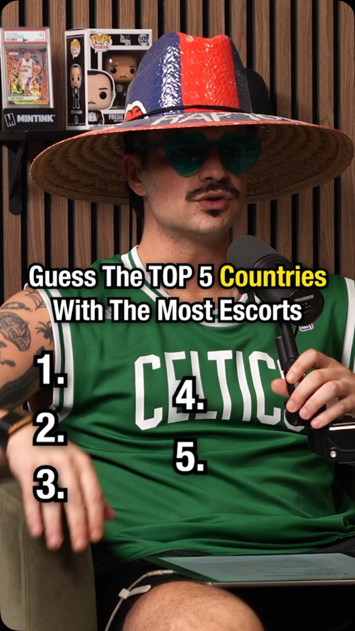Top 5 Countries With The Most Escorts 😳
