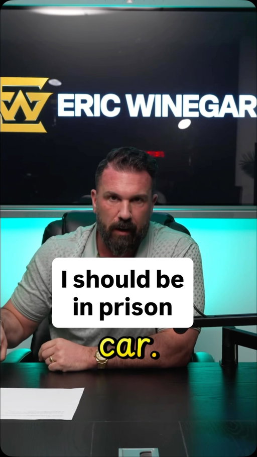 I was one technicality away from going to prison for 7 years.

Police found cocaine in my car and $1,500 in my pocket. I was selling drugs, living like a complete knucklehead, and heading down a road that was going to destroy my life.

The only reason I didn’t go to prison was because the search was ruled illegal.

And here’s the crazy part. It came down to the fact that I hadn’t been drinking that night. Most nights I probably would have been.

I genuinely believe that was the hand of God protecting me from myself.

That experience scared the absolute shit out of me.

But it also changed me.

I realized I couldn’t keep living like a loser and expecting my life to turn into something meaningful.

I had to become a completely different person.

Looking back at 46 years old, as a husband, father and CEO, I realize how close I came to throwing everything away.

Sometimes God doesn’t give you another chance because you deserve it.

He gives you another chance because He knows who you can become.

That was my wake-up call. And I never forgot it.