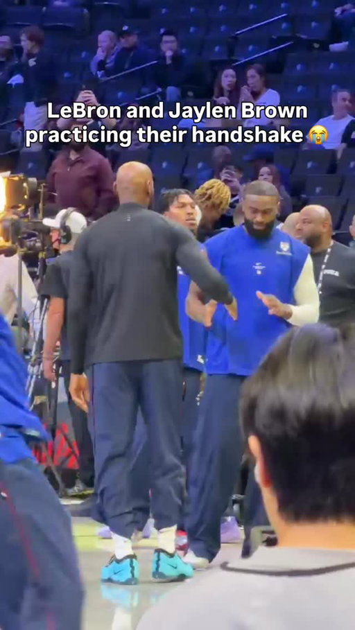 Me and Bron dropping our handshake next week

Tune into NBA League Pass!