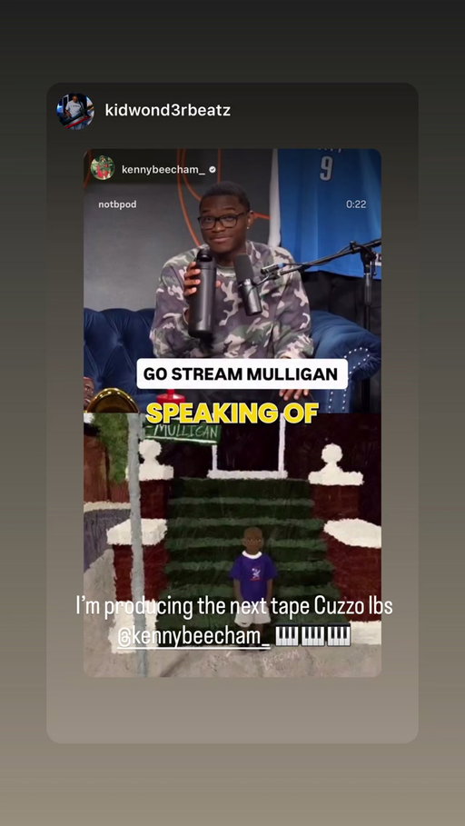 Stories by kennybeecham_ on Oct 9, 2026