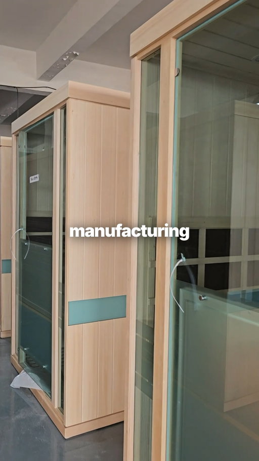 Here’s what manufacturing a sauna looks like
