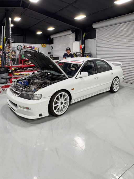 I was chosen by my long time friend and colleague @larry_chen_foto to collaborate with he and the mad scientist @caglejohnson23 to help see his vision for a 1990s inspired build project come to life. A 1996 Honda Accord SiR inspired by JTCC era Racecars - with a twist!

With Larry’s insane work/travel schedule and the compressed build schedule for the @hagerty @radwoodofficial build-off,  he tasked Cagle and I to make his vision reality. We were able to get unreal support from industry friends like @hasport, @csf_radiators , @magnaflow, Wicked_rsx, @haltech @apg_performance_brakes, @ryan_rywire, @hpsperformance , @vibrant, @hks and a ton more.

It’s projects like these that get the blood flowing again. Stoked and honored to be a very small part of this series and hopeful we can win the fan vote at the Radwood Event later this month. If you want to check out the build, head over to the Hagerty YouTube channel. Lotsa long days went into this car, to this point, and I hope it gets enjoyed long into the future! I can’t wait til you see the final result!

#walrusace