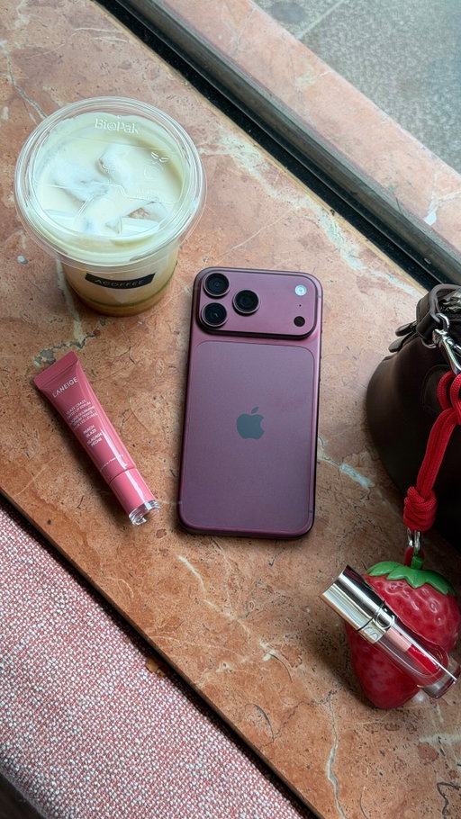 she’s not leaving the house until her outfit arrives 😭🎀📱

#iphone18promax #newiphone #burgundry #princesstreatment #apple