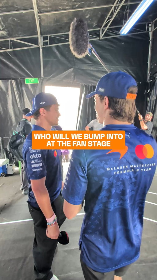 Marina Bay meet-ups 🤜🤛

#McLarenF1