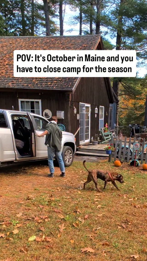 Worst time of the friggin year 

#maine #mainelife #newengland #camp #fall