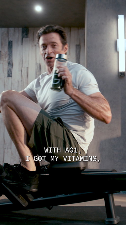 One daily scoop. No sweat. 

✅Multivitamin
✅Pre & Probiotics
✅Superfoods
✅Greens

cc: @thehughjackman