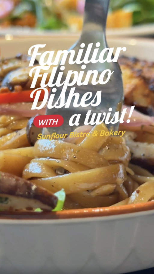 UP Diliman has a food spot you shouldn’t sleep on! 👀🔥

From Truffle Pancit and Crispy Pork Kare-Kare to Turon Latte and Ube Brulee Cake, Sunflour Bistro & Bakery is giving Filipino comfort food a creative twist!

Save this for your next food trip! 🍴

📍 Sunflour Bistro & Bakery, Ground Floor, UP Shopping Center, Laurel Avenue, UP Diliman, Quezon City

#foodtripbakamo #sunflour #foodreview #cafe #updiliman