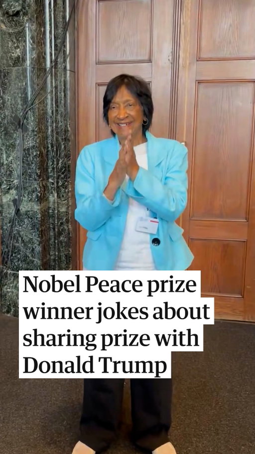 ‘Why would you need courage to speak the truth?’ said Navi Pillay, an international court of justice judge, after finding out she had won the 2026 Nobel peace prize. 

The former UN human rights chief was greeted with applause, joking that ‘if you clap a little bit more I may share this prize with [Donald] Trump’, who campaigned hard – unsuccessfully – to win the prize last year. Pillay also referenced her last big achievement, the delivery of the UN inquiry report on Gaza, which said Israel was committing genocide by deliberately targetting children. 

Read more about her career via the link in bio.  Video credit: Agnes Callamard | @amnesty