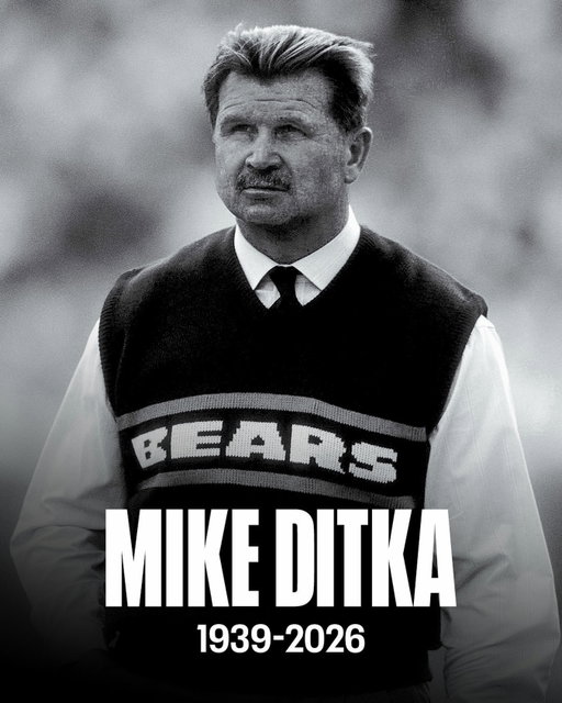 Rest in Peace, Mike Ditka. An all time legend.