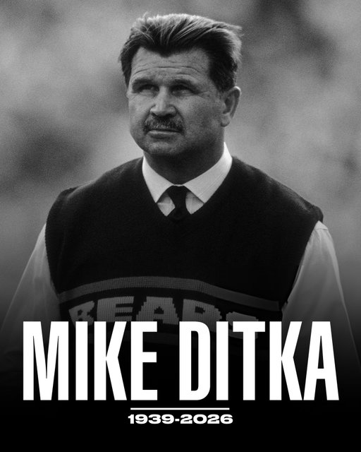 Rest in peace to the legendary Mike Ditka
