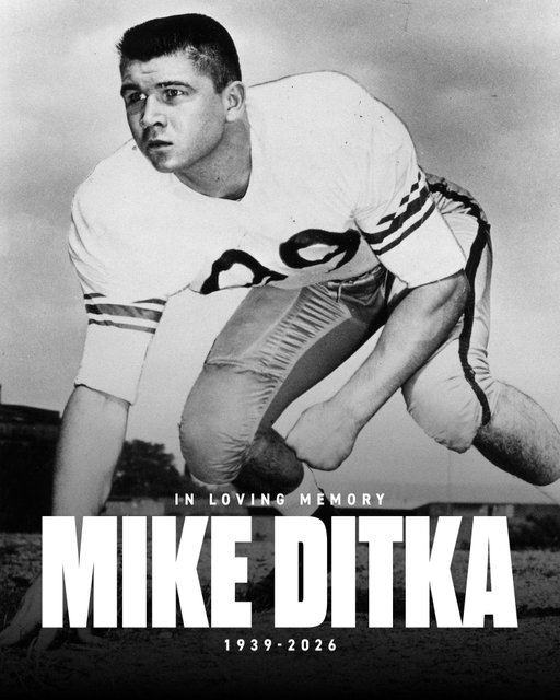 A True Pitt Man.

Rest In Peace, Mike Ditka.