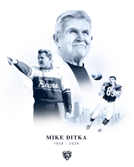 Player. Coach. Legend.

Mike Ditka embodied the spirit of Chicago and will be deeply missed.