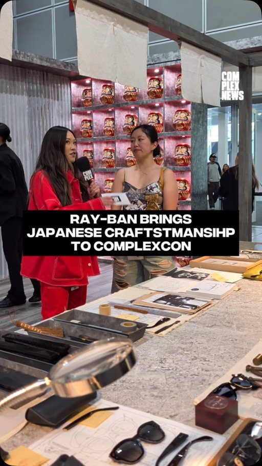 Ray-Ban brought its Made in Japan collection, live artisan demonstrations and a Daruma doll wall with prizes worth showing off to ComplexCon. 

Powered by @rayban