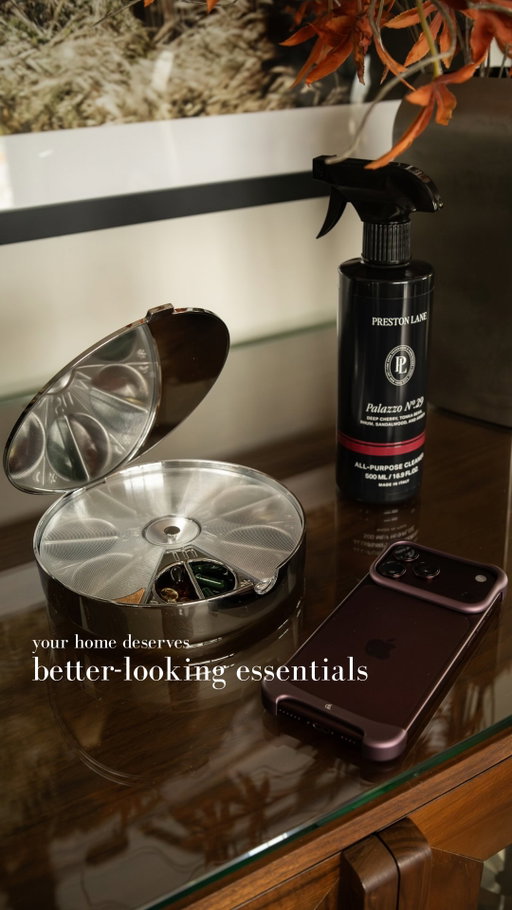 If you have things in your home you see and use daily… why not make them better looking and better performing? 🤙🏼

Comment ESSENTIALS for my curated list of links.
