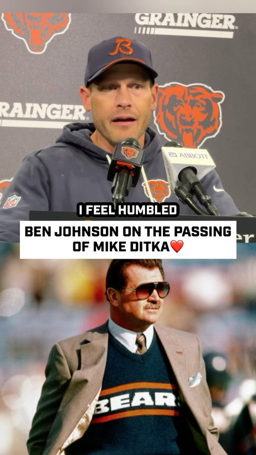 “Coach Ditka is the gold standard.” - Ben Johnson on the passing of legend Mike Ditka❤️