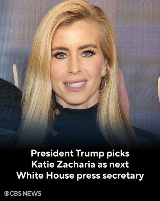 Conservative commentator Katie Zacharia has been offered the role of White House press secretary, a White House official told CBS News on Friday.

Read more at link in bio.