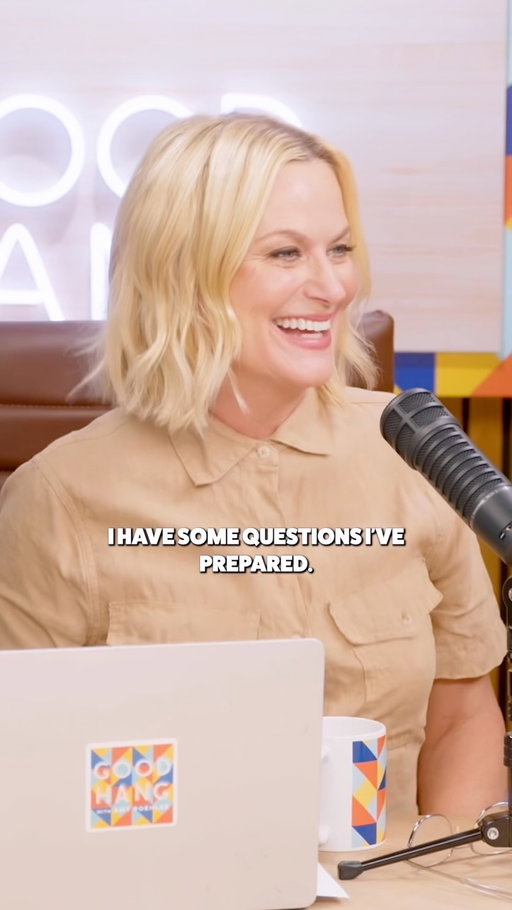 No work and all play means we’re having fun on the Amy Poehler show today.