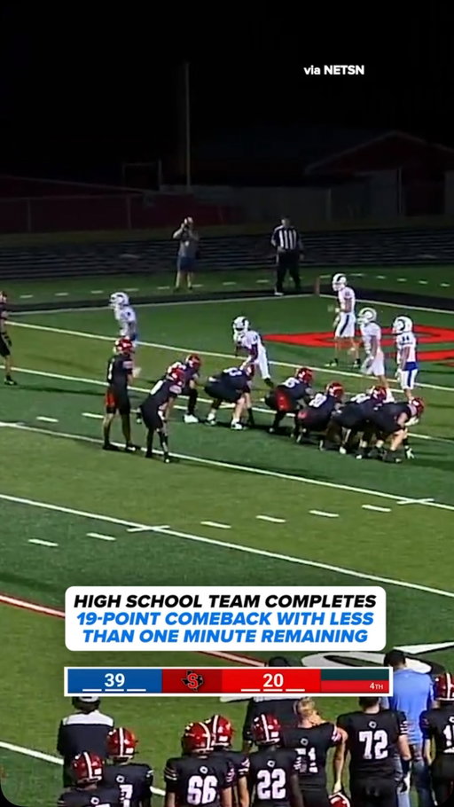 One of the wildest comebacks you’ll ever see