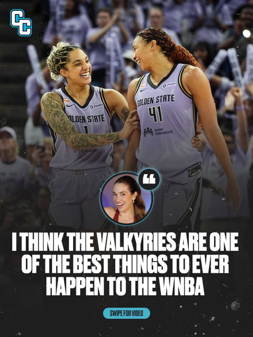 The Golden State Valkyries have been the best story in the WNBA season 👏