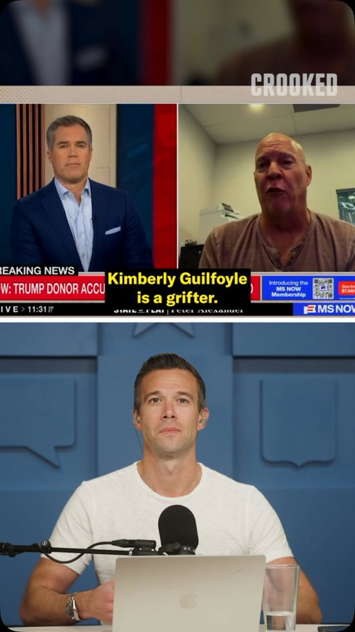 “She might be the dumbest f*cking criminal in the world.” – @pfeiffer3342 responding to the Kimberly Guilfoyle story where she allegedly asked a Trump donor to pay her $100,000 credit card bill in exchange for access to the Trump administration.