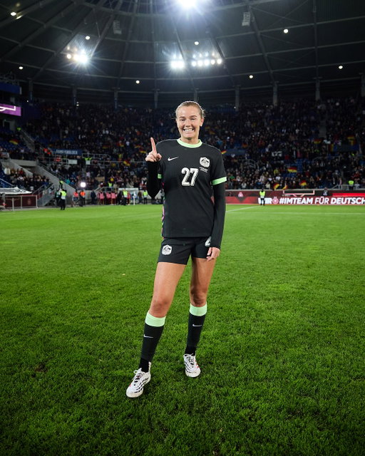 Cap No. 2️⃣4️⃣4️⃣ 🧢

Welcome to the family, Tori! 👏

📸:@bythewhiteline 

#Matildas #GERvAUS