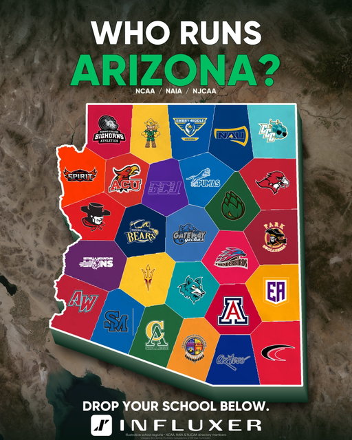 Which school has the best logo in Arizona ⁉️👀

#influxer #arizona #nil #logos