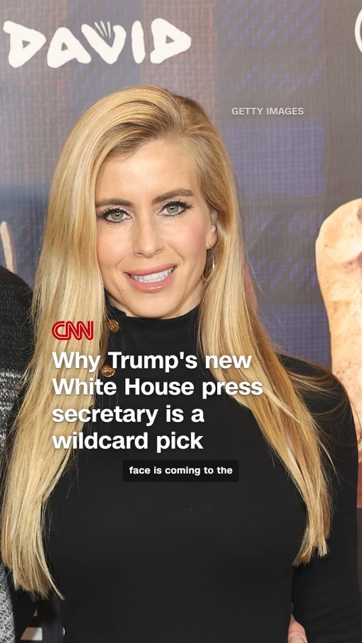 President Donald Trump has selected Katie Zacharia, a conservative commentator who worked briefly at the Department of Homeland Security, as his new press secretary. CNN's Kevin Liptak reports.

Read more at the link in @cnn's bio.