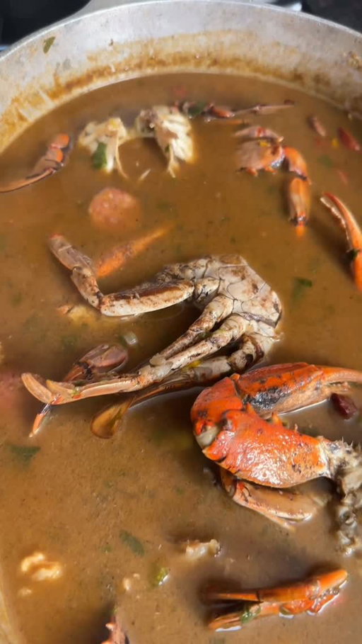 Y’all know what time it is. When the first breeze of the season comes, you know we gonna make some gumbo. Here’s how me and my great aunt make our authentic Louisiana Creole Filé gumbo.

✨ My favorite gumbo is filé gumbo. This gumbo is unique from all the other gumbos out there as it uses filé powder instead of okra to thicken it. Also it includes many types of meat and seafood.

✨ If you want the full detail recipe and tutorial, it is in my cookbook my website in my bio. Let me know if you try this.

#risascuisine #gumbo #neworleans
