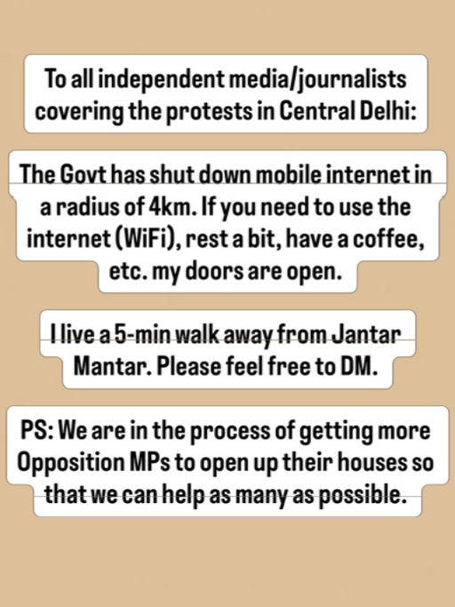 PSA: Jantar Mantar 2.0 protests. 

Let’s all fight the good fight together, Delhi! 💙💪🪳🇮🇳