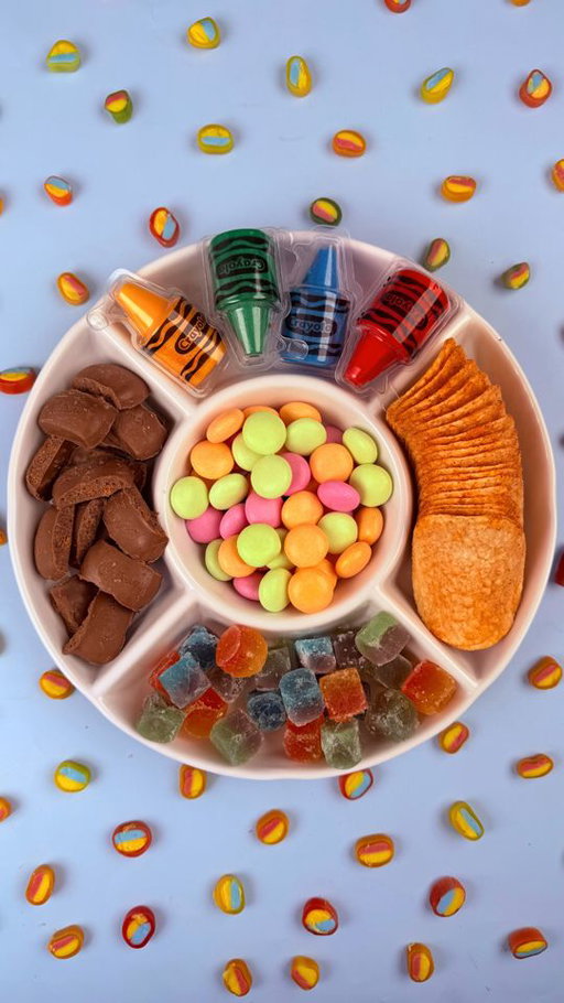 The New Candy Platter ✨ #newcandy #newproduct #candyplatter #restockasmr