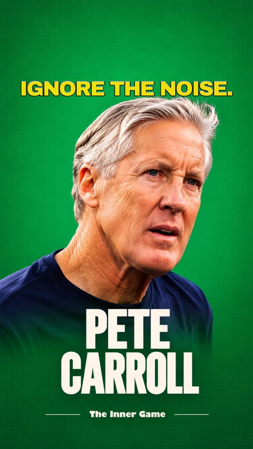 Comment “PETE” to watch the full episode.

In high school, @petecarroll was the kid who looked like the team mascot. “People passed me up.” He’s still not over it.

He spent the next four years proving who he was, and he says that’s what made him the competitor he became. Decades later, with a Super Bowl won in Seattle, he asked himself what he’d do differently if he got to start over. His answer: he still needs to be coached up. And if he does, so does everybody.

In Episode 2, Pete sits down with @ryanpsweeney to talk about competition, the voice in your head, and how you learn to trust yourself when it counts.

Send this to someone who was ever told they were too small.

#petecarroll #theinnergame #innergamepodcast #competition #performanceunderpressure