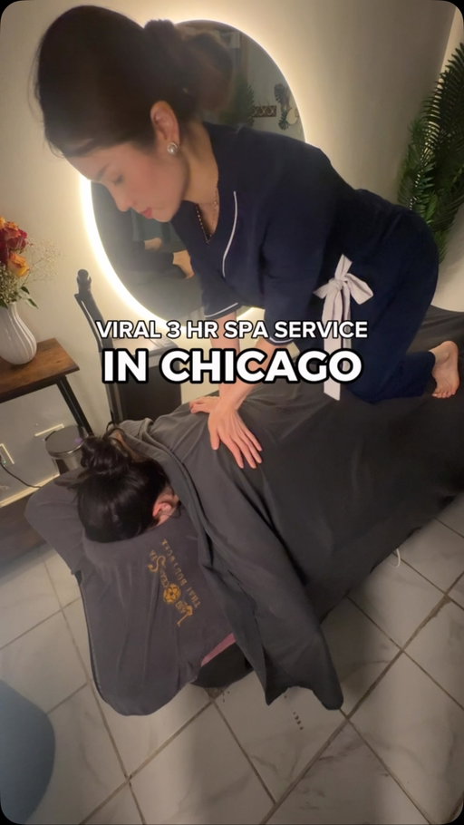 The most relaxing 3 hour spa service at @o_spa_chicago in River North 🧖‍♀️😌 ad

The 3 hr package includes the: 

• Smooth Foot Treatment: Exfoliates and softens your feet.
• Hot Stone Massage: Relax your muscles and melts away tension.
• Organic Facial: Nourishes your skin for a natural glow.
• Scalp & Hair Treatment: Refreshes your scalp and nourishes your hair for a relaxing, revitalizing experience.

And I also got these add-ons! 👇

✨ Thai Herbal Compress
✨ Warm Flow Treatment 
✨ Thai Bamboo Massage 

📍351 W Chicago Ave, Chicago IL

#chicagospa #thingstodoinchicago #chicagospaday #rivernorthchicago #spaday