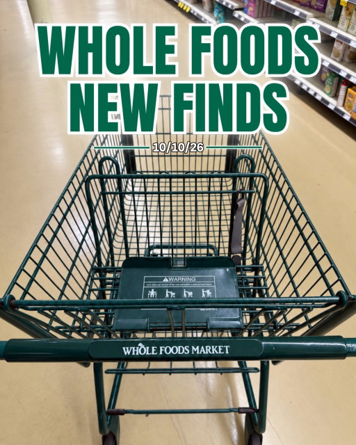 🚨 Whole Foods Market has so many NEW FINDS hitting the shelves! 🤩 I rounded up some of the newest things I spotted, plenty of finds worth adding to your cart!

What are you grabbing first?! 🛒

#wholefoodsmarket #wholefoodsfinds #newfinds