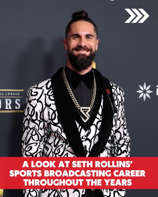 For Seth Rollins, the jump from WWE superstar to sports broadcaster might not be as unexpected as it seems 🎙️

Years of live television have given Rollins experience working on the mic, moving in and out of conversations and adjusting in real time, skills that have translated into a growing career in sports broadcasting.