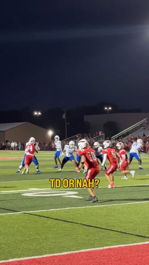 Y’ALL CALLING THIS A TD? 🤔 #uanext
