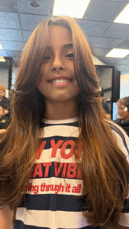 Gail llegó directo a @melaniebeauty_1 @melabeautystudio a un cambio de look