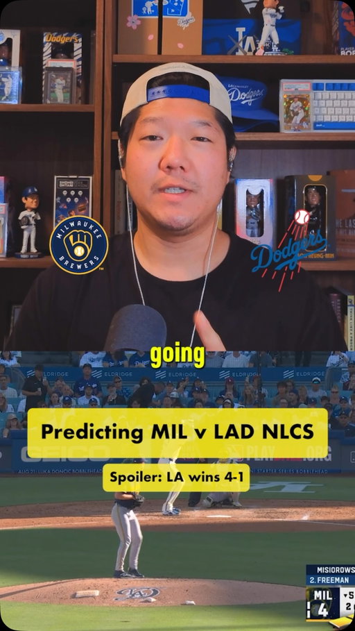 UNBIASED NLCS PREDICTION #dodgers #brewers #nlcs #baseball