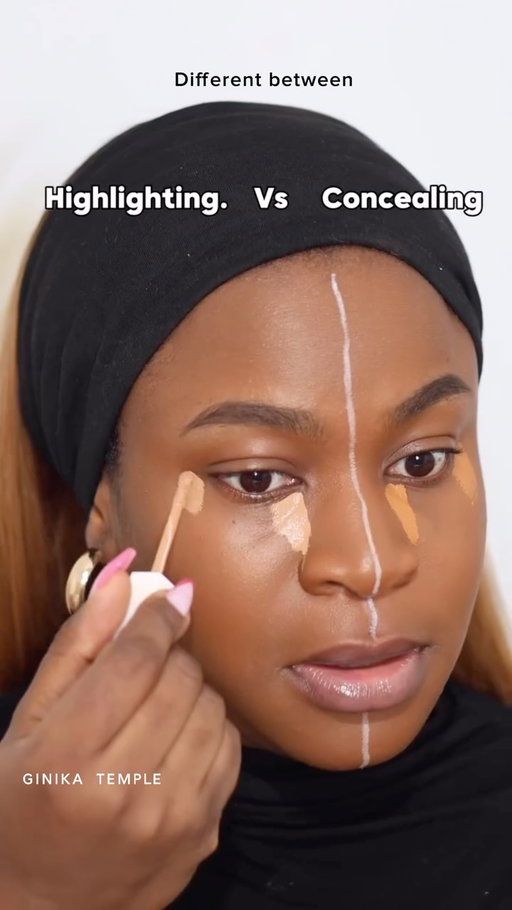 The difference between concealing and highlighting . What’s your vibe ? 

#canadianbeauty #canadianbeautyinfluencer