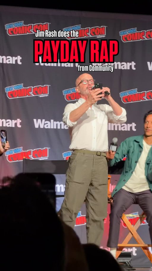 Blessed because I saw the ‘Payday Rap’ live at #NYCC 

#comiccon #community #paydayrap