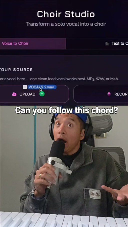 Comment CHOIR for a free trial link 🎶 1 voice → full choir.
#vocalproduction #vocalharmony #musicproducer #choir #vocalplugin