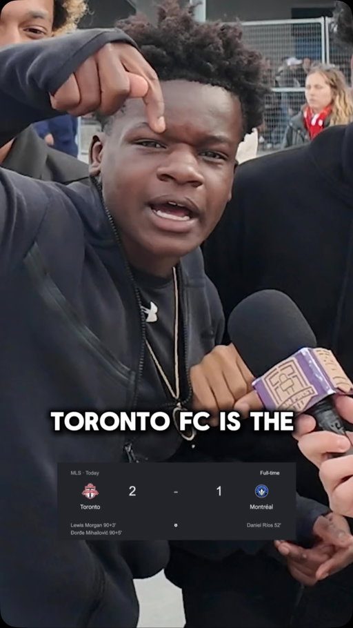 THE MIRACLE AT BMO FIELD! TFC have SAVED their season with 2 goals in added time! SCENES IN TORONTO ❤️🇨🇦⚽️

#TFC #mtl #Toronto #MLS #soccer