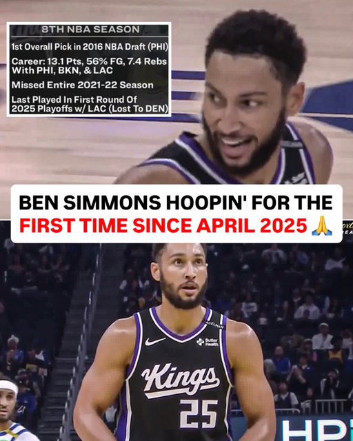 The former No. 1 pick and NBA All-Star makes his preseason debut with the Kings after more than a year away from NBA action 👏

He sat out the entire 2025–26 season due to chronic back issues before signing a one-year deal with Sacramento in September.