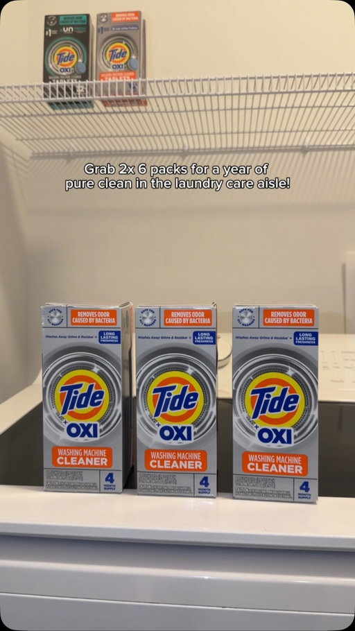 #TideRescuePartner  #ad How often do you actually clean your washing machine? TideWashing Machine Cleaner makes it easy to tackle hidden grime and buildup for a fresher clean. Grab 2x 6-packs for a year of pure clean in the laundry care aisle. @tiderescue