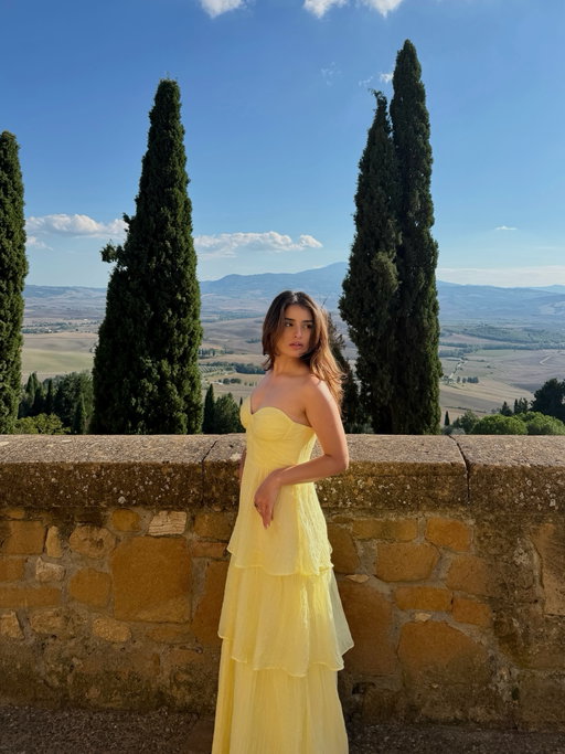 It keeps getting better 🍋💛

.
.
.
[Fashion influencer, outfit of the day, butter yellow, Euro summer, long dress, outfit inspo, fashion inspo, fashion finds Australia, beauty influencer, influencer Australia, south asian influencer Australia, makeup of the day, clean girl makeup]