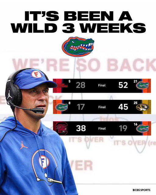 Florida's been on a roller coaster of late