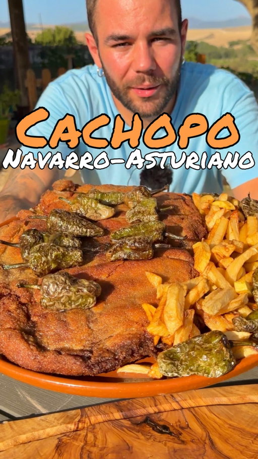 🥩CACHOPO🥩
“Navarro-Asturiano”

Cuando tengo hambre necesito preparar algo que esté a la altura