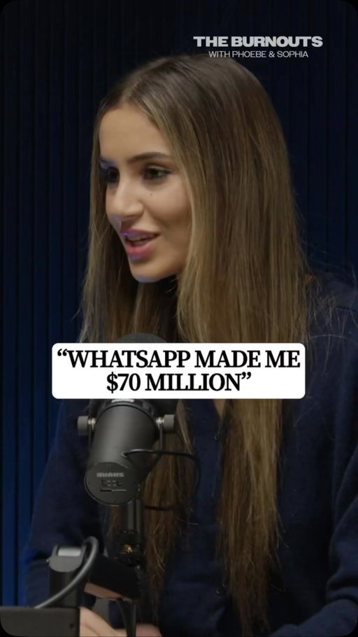 Follow @theburnouts ❤️‍🔥 never miss the lessons people wish they learned sooner
Comment ME and we will DM you our full episode with Harry Stebbings! ❤️‍🔥

“WhatsApp Made Me $70 Million”