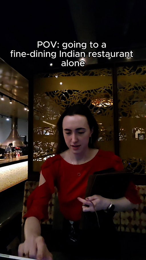 POV: going to a fine-dining Indian restaurant alone @kiranshouston 

Kiran’s
📍2925 Richmond Ave Suite 160, Houston, TX 77098

#solo #pov #vlog #indian #fypシ