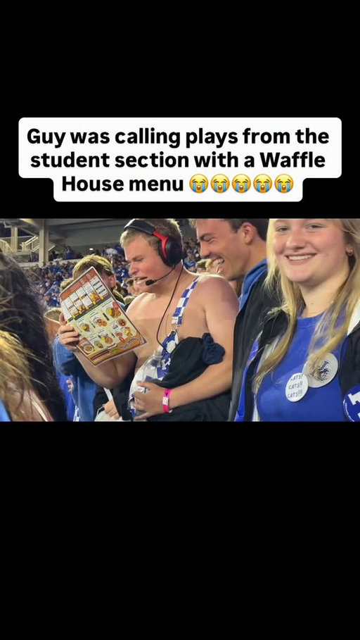 WIN AT ANY COSTS. WAFFLE HOUSE ON THREE. WAFFLE HOUSE ON ME.