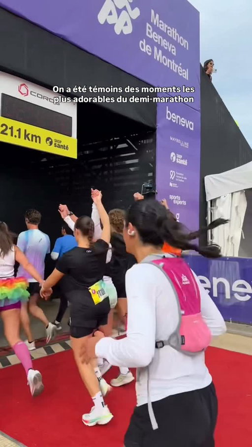 Notre cœur est rempli ❤️‍🔥 

Vous avez été INCROYABLES sur le demi-marathon @shopsante